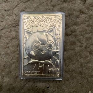 23K Gold Jigglypuff Pokémon card